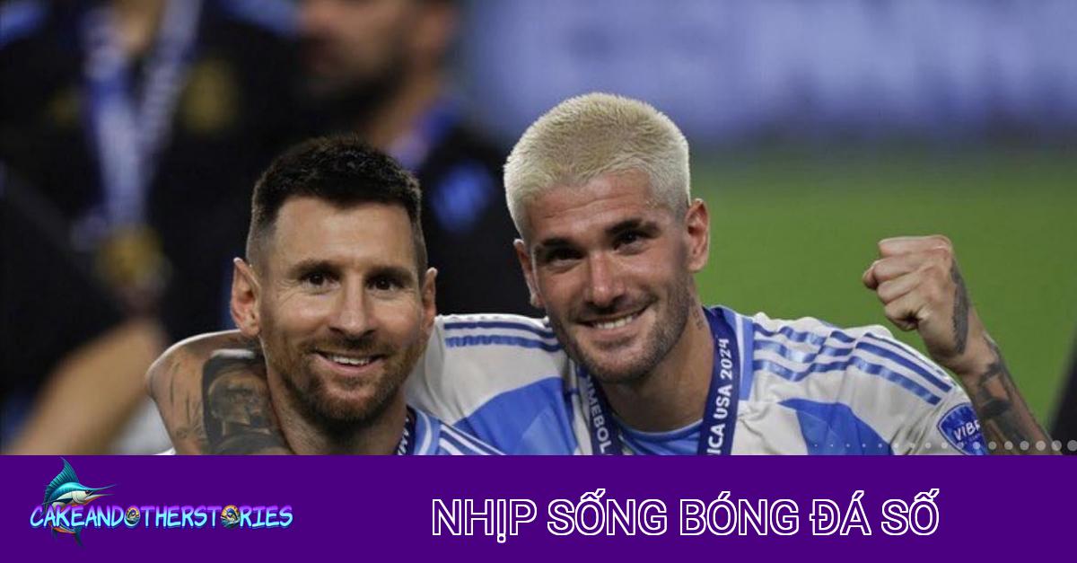 Inter Miami và cuộc săn đón ‘vệ sĩ’ của Messi: Rodrigo De Paul